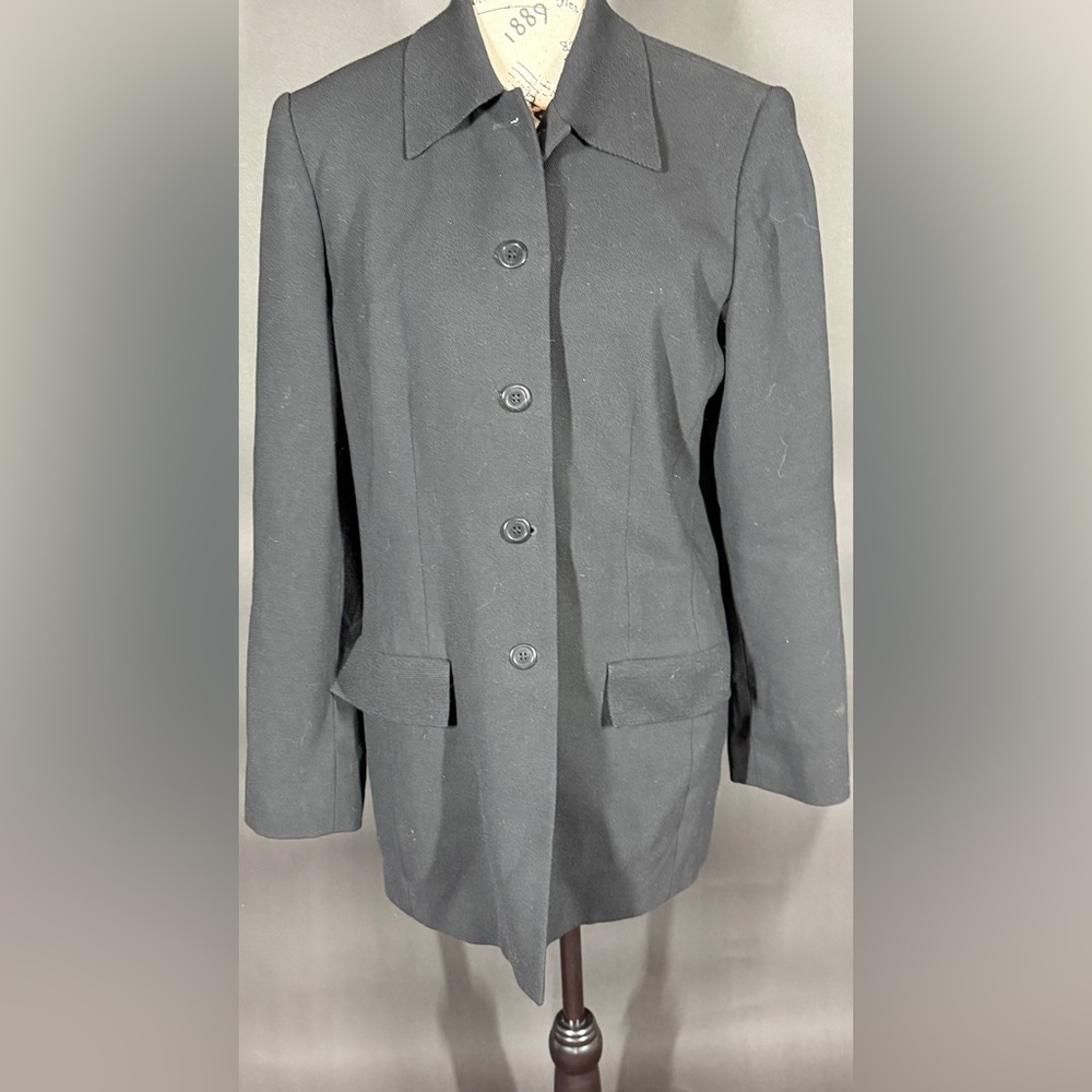 Liz Claborne Women's Black Blazer Jacket size 10